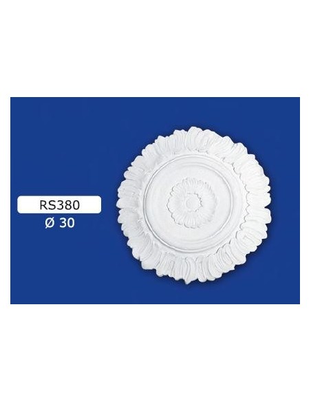 ROSETAS DE YESO INTERIORES DE CERÁMICA PARA PINTAR EL ART. 380