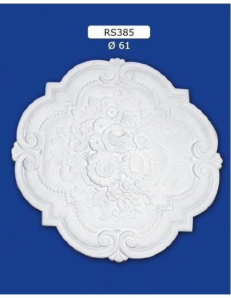 ROSETAS DE YESO INTERIORES DE CERÁMICA PARA PINTAR EL ART. 385