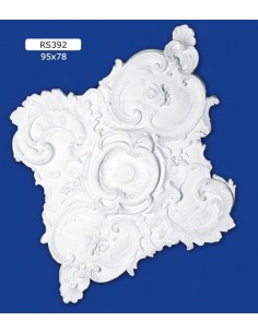 ROSONI PER INTERNI  IN GESSO CERAMICO VERNICIABILE ART. 392