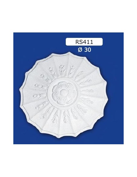 ROSETAS DE YESO INTERIORES DE CERÁMICA PARA PINTAR EL ART. 411