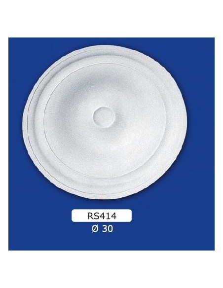 ROSETTES FOR INTERIOR PLASTER CERAMIC PAINTABLE ART. 414
