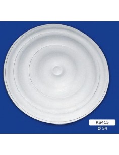 ROSETTES FOR INTERIOR PLASTER CERAMIC PAINTABLE ART. 415