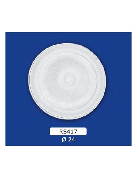 ROSONI PER INTERNI  IN GESSO CERAMICO VERNICIABILE ART. 417