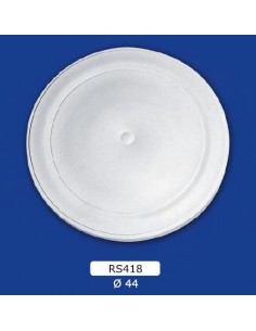 ROSETTES FOR INTERIOR PLASTER CERAMIC PAINTABLE ART. 418