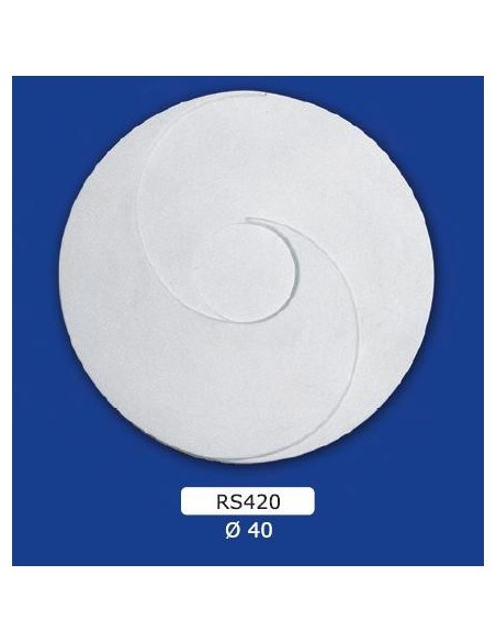ROSETAS DE YESO INTERIORES DE CERÁMICA PARA PINTAR EL ART. 420
