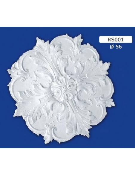 ROSETAS DE YESO INTERIORES DE CERÁMICA PARA PINTAR EL ART. 001