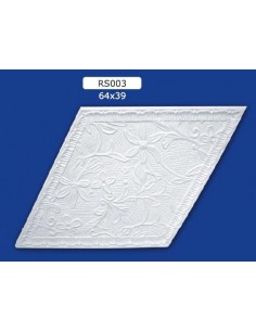 ROSETTES FOR INTERIOR PLASTER CERAMIC PAINTABLE ART. 003