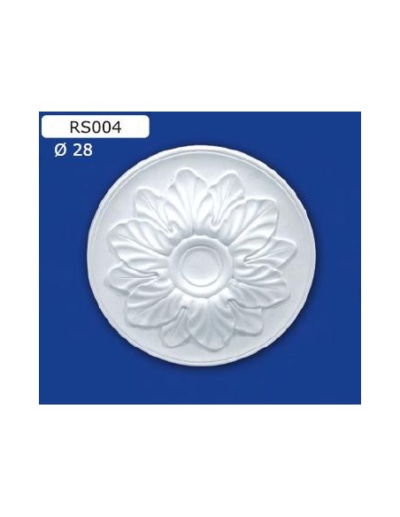 ROSETAS DE YESO INTERIORES DE CERÁMICA PARA PINTAR EL ART. 004