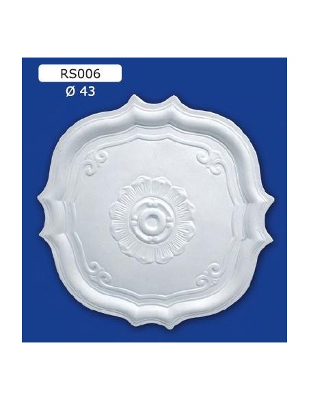 ROSETAS DE YESO INTERIORES DE CERÁMICA PARA PINTAR EL ART. 006