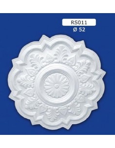 ROSETTES FOR INTERIOR PLASTER CERAMIC PAINTABLE ART. 011
