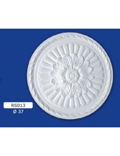 ROSONI PER INTERNI  IN GESSO CERAMICO VERNICIABILE ART. 013