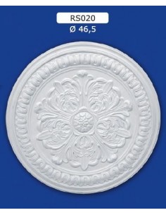 ROSETTES FOR INTERIOR PLASTER CERAMIC PAINTABLE ART. 020