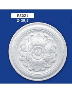 ROSETTES FOR INTERIOR PLASTER CERAMIC PAINTABLE ART. 021