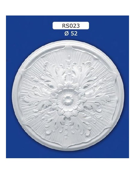 ROSETAS DE YESO INTERIORES DE CERÁMICA PARA PINTAR EL ART. 023