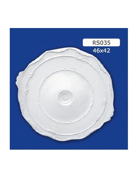 ROSETAS DE YESO INTERIORES DE CERÁMICA PARA PINTAR EL ART. 035