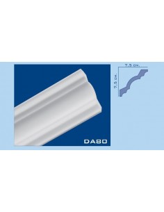 Rahmen DA80 in styropor und polystyrol extrudiert 75x75 h.200