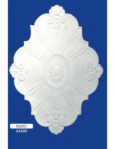 ROSETAS DE YESO INTERIORES DE CERÁMICA PARA PINTAR EL ART. 051