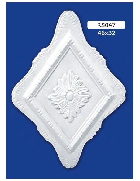 ROSETAS DE YESO INTERIORES DE CERÁMICA PARA PINTAR EL ART. 047