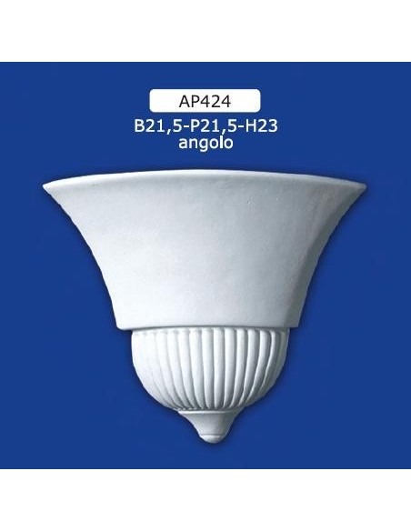 APPLIQUE FOR INTERIOR PLASTER CERAMIC PAINTABLE ART. 424