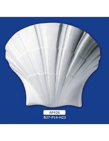 APPLIQUE PER INTERNI  IN GESSO CERAMICO VERNICIABILE ART. 426