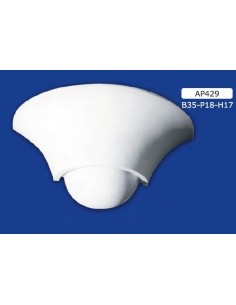 APPLIQUE FOR INTERIOR PLASTER CERAMIC PAINTABLE ART. 429