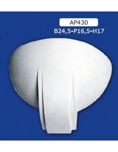 APPLIQUE PER INTERNI  IN GESSO CERAMICO VERNICIABILE ART. 430