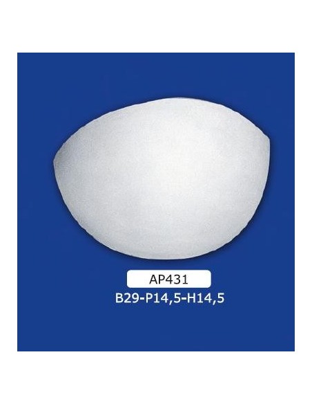 APPLIQUE FOR INTERIOR PLASTER CERAMIC PAINTABLE ART. 431