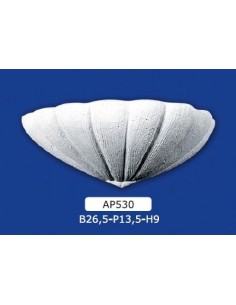 APPLIQUE FOR INTERIOR PLASTER CERAMIC PAINTABLE ART. 530