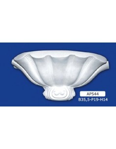 APLIQUES DE YESO INTERIORES DE CERÁMICA PARA PINTAR EL ART. 544