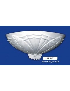 APPLIQUE PER INTERNI  IN GESSO CERAMICO VERNICIABILE ART. 547