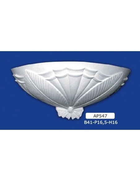 APPLIQUE PER INTERNI  IN GESSO CERAMICO VERNICIABILE ART. 547