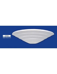 APPLIQUE PER INTERNI  IN GESSO CERAMICO VERNICIABILE ART. 594