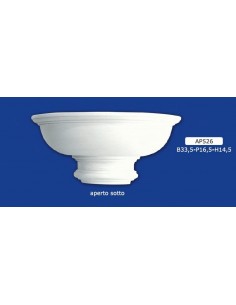 APPLIQUE FOR INTERIOR PLASTER CERAMIC PAINTABLE ART. 526