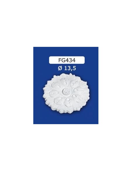 ORNAMENTS FOR THE INTERIOR PLASTER CERAMIC PAINTABLE ART. 434