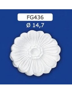 FREGI PER INTERNI  IN GESSO CERAMICO VERNICIABILE ART. 436