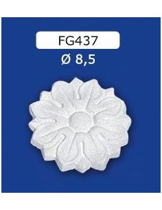 FREGI PER INTERNI  IN GESSO CERAMICO VERNICIABILE ART. 437