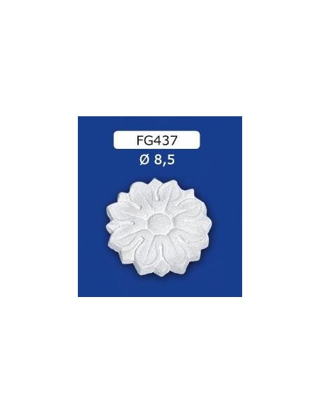 FREGI PER INTERNI  IN GESSO CERAMICO VERNICIABILE ART. 437