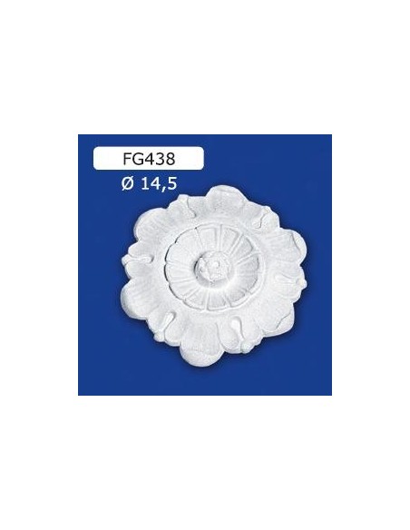 FREGI PER INTERNI  IN GESSO CERAMICO VERNICIABILE ART. 438