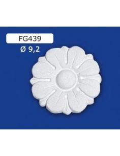 ORNAMENTS FOR THE INTERIOR PLASTER CERAMIC PAINTABLE ART. 439