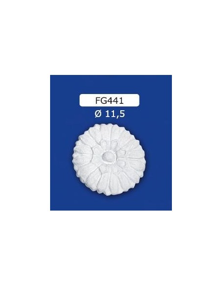 ORNAMENTS FOR THE INTERIOR PLASTER CERAMIC PAINTABLE ART. 441