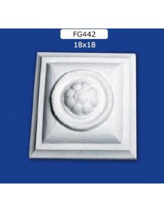 FREGI PER INTERNI  IN GESSO CERAMICO VERNICIABILE ART. 442