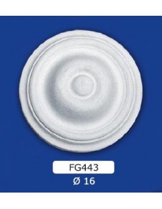 ORNAMENTS FOR THE INTERIOR PLASTER CERAMIC PAINTABLE ART. 443