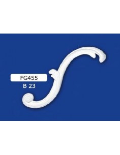 ORNAMENTS FOR THE INTERIOR PLASTER CERAMIC PAINTABLE ART. 455