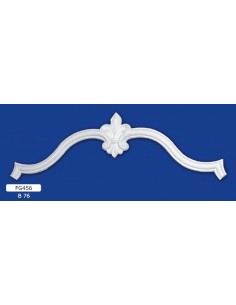 FREGI PER INTERNI  IN GESSO CERAMICO VERNICIABILE ART. 456