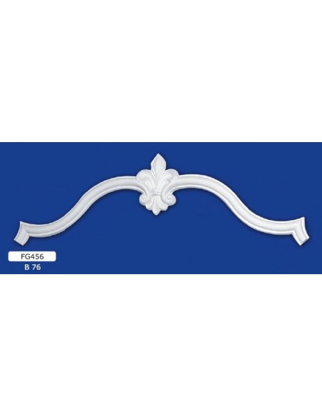 ORNAMENTS FOR THE INTERIOR PLASTER CERAMIC PAINTABLE ART. 456