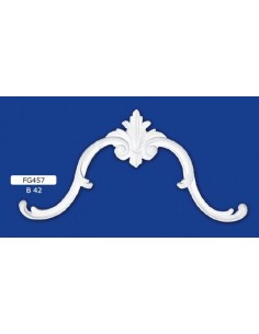 FREGI PER INTERNI  IN GESSO CERAMICO VERNICIABILE ART. 457