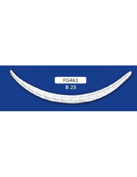 FREGI PER INTERNI  IN GESSO CERAMICO VERNICIABILE ART. 461