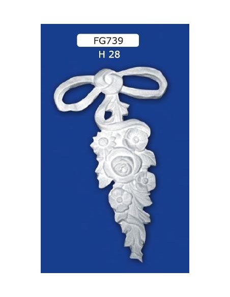 DEKORATIONEN FÜR DEN INNEN-GIPS-KERAMIK LACKIERBAR ART. 739