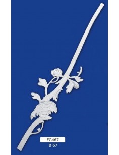 FREGI PER INTERNI  IN GESSO CERAMICO VERNICIABILE ART. 467