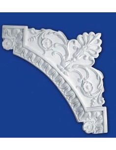 CORNICE DA PARETE PER INTERNI  IN GESSO CERAMICO VERNICIABILE ART. 661/B